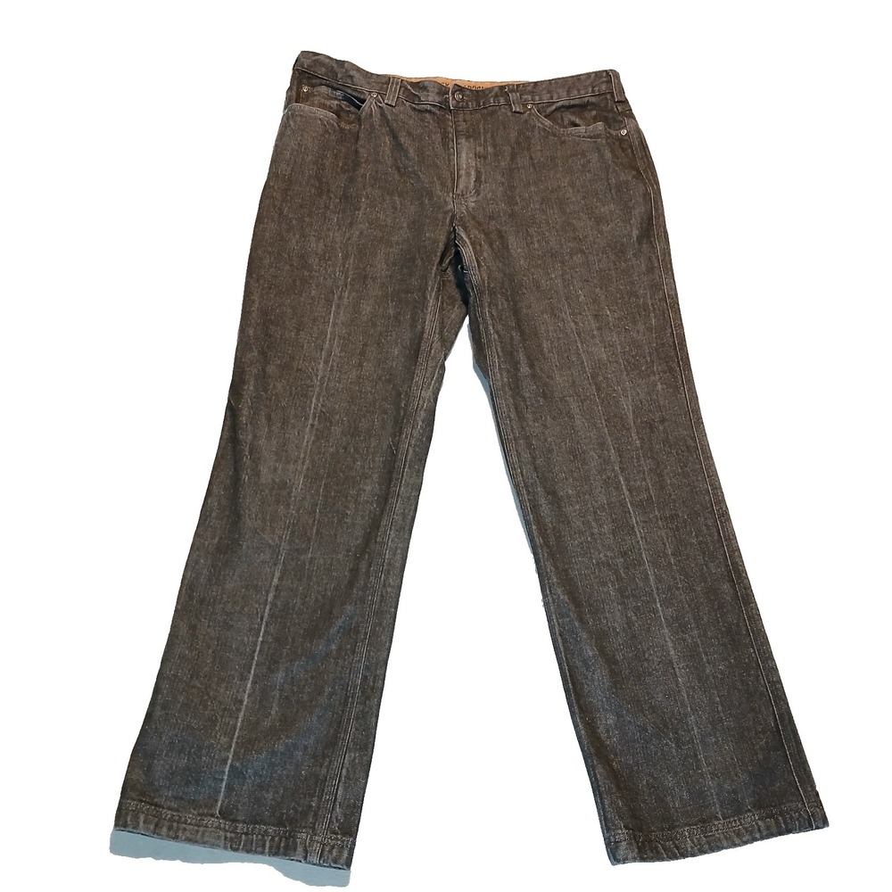 Duluth‎ Trading Company Flex Ballroom Black Denim Jeans Mens Size 42x32